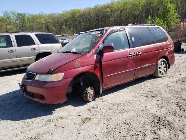 HONDA ODYSSEY EX 2002 with VIN 2HKRL18932H555151 - Photo from auction