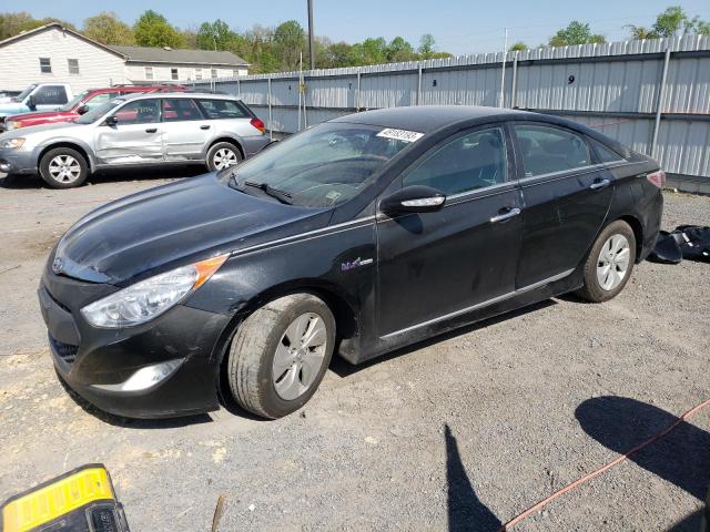 HYUNDAI SONATA HYB 2015 with VIN KMHEC4A43FA139835 - Photo from auction