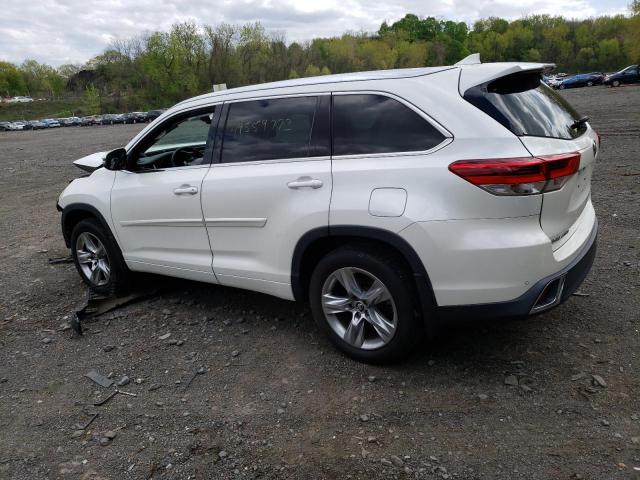 Photo 2 from auction – 2017 TOYOTA HIGHLANDER with VIN 5TDDZRFH7HS437284