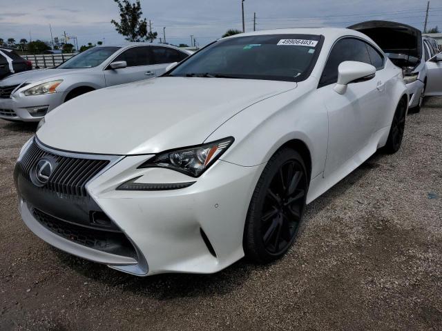 LEXUS RC 350 2015 with VIN JTHHE5BC9F5006818 - Photo from auction