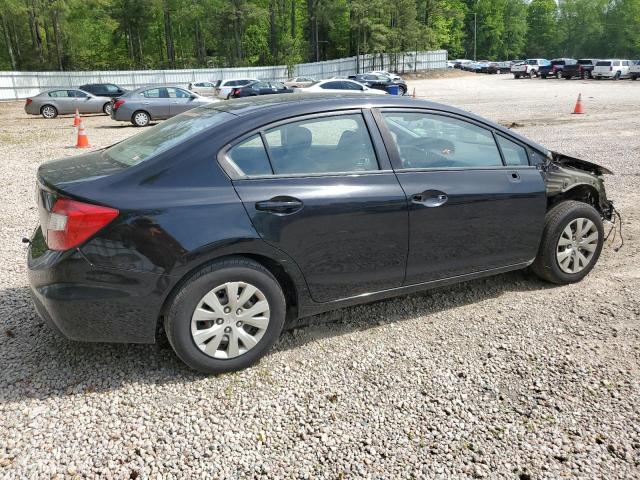 Photo 3 from auction – 2012 HONDA CIVIC LX with VIN 19XFB2F55CE392794