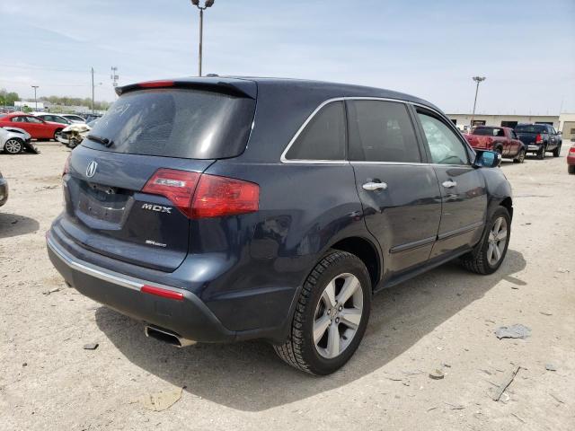 Photo 3 from auction – 2011 ACURA MDX TECHNO with VIN 2HNYD2H63BH540527