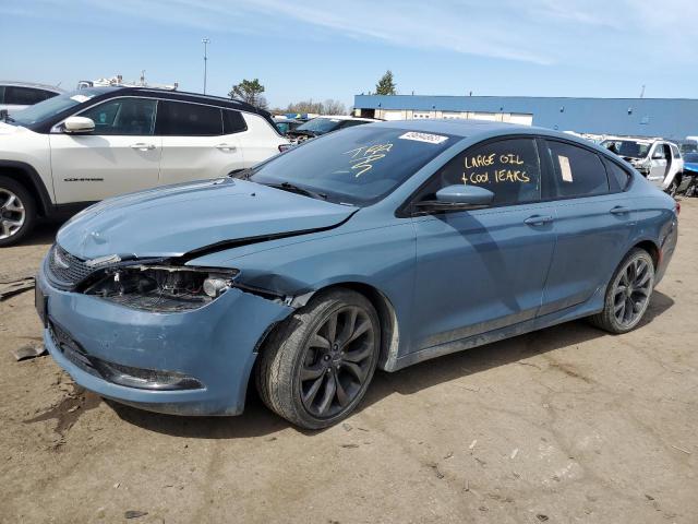 CHRYSLER 200 S 2015 with VIN 1C3CCCBG0FN654402 - Photo from auction
