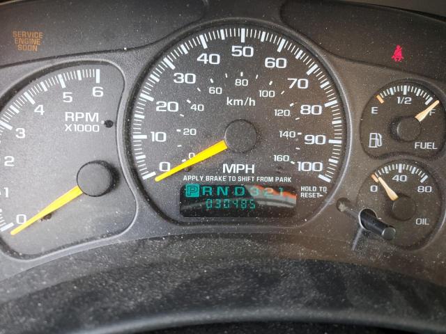 Photo 9 from auction – 2000 CHEVROLET SILVERADO with VIN 1GCEC19V4YZ157037