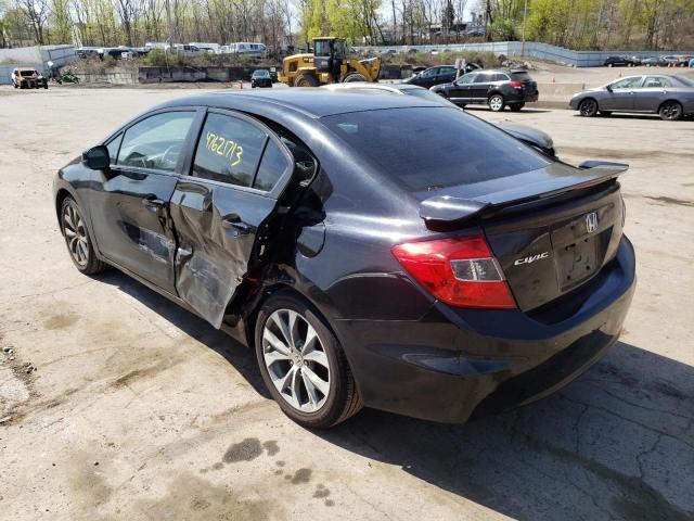 Photo 2 from auction – 2012 HONDA CIVIC LX with VIN 19XFB2F54CE383827