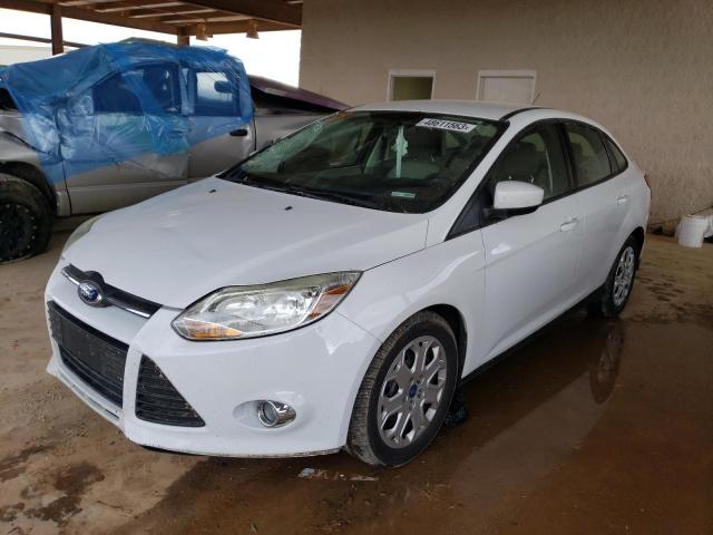 FORD FOCUS SE 2012 with VIN 1FAHP3F20CL219879 - Photo from auction