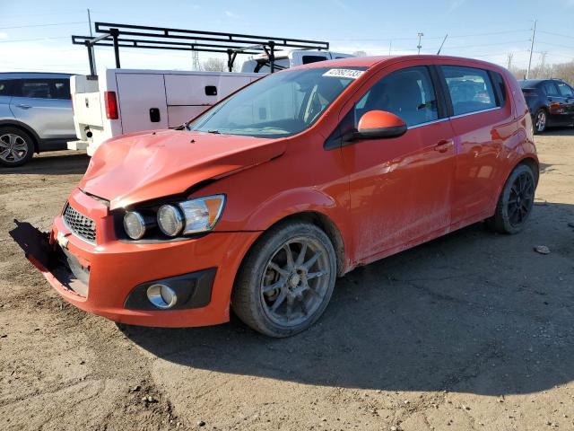 CHEVROLET SONIC LT 2012 with VIN 1G1JC6SH1C4173873 - Photo from auction