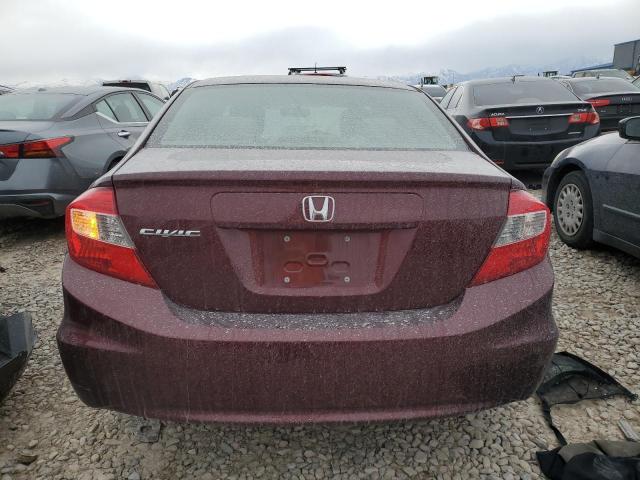 Photo 6 from auction – 2012 HONDA CIVIC LX with VIN 2HGFB2F57CH600678