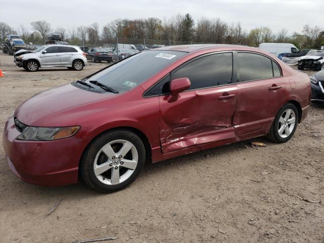 Photo 1 from auction – 2008 HONDA CIVIC EX with VIN 2HGFA16878H506122