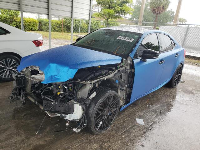 LEXUS IS 200T 2017 with VIN JTHBA1D27H5052732 - Photo from auction