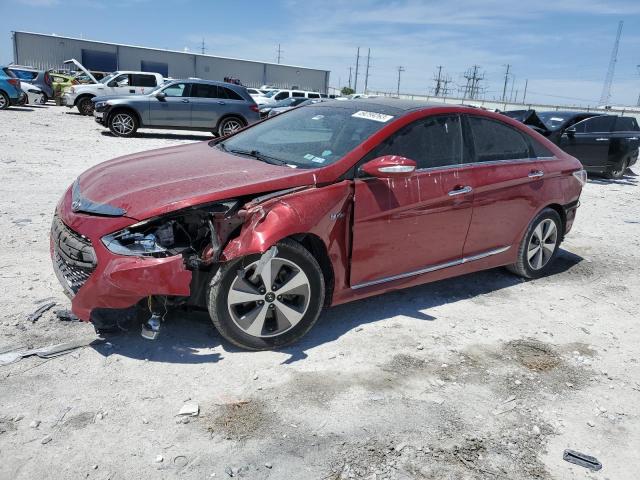 HYUNDAI SONATA HYB 2011 with VIN KMHEC4A43BA011430 - Photo from auction