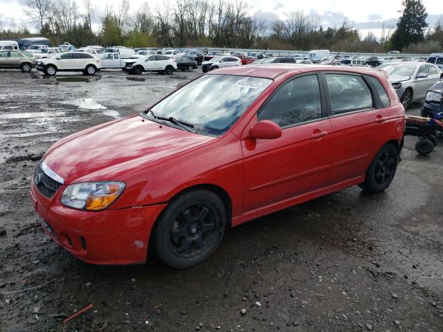 KIA SPECTRA5 S 2007 with VIN KNAFE161075002729 - Photo from auction