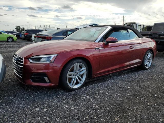 AUDI A5 PREMIUM 2019 with VIN WAUYNGF50KN009705 - Photo from auction