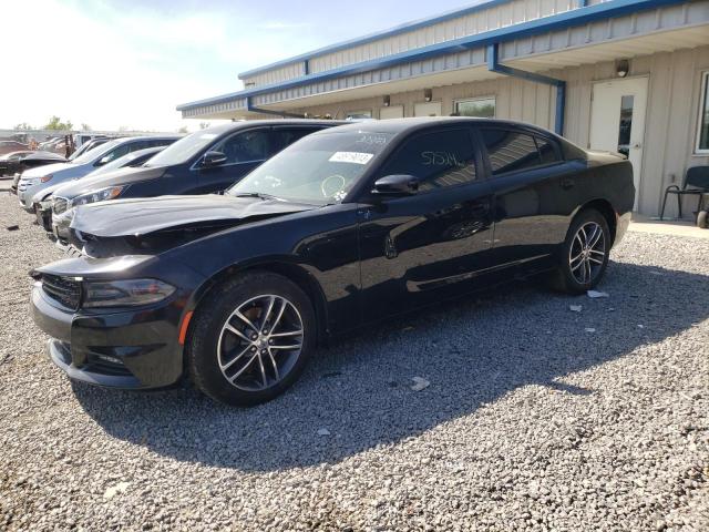 DODGE CHARGER SX 2019 with VIN 2C3CDXJG2KH757975 - Photo from auction