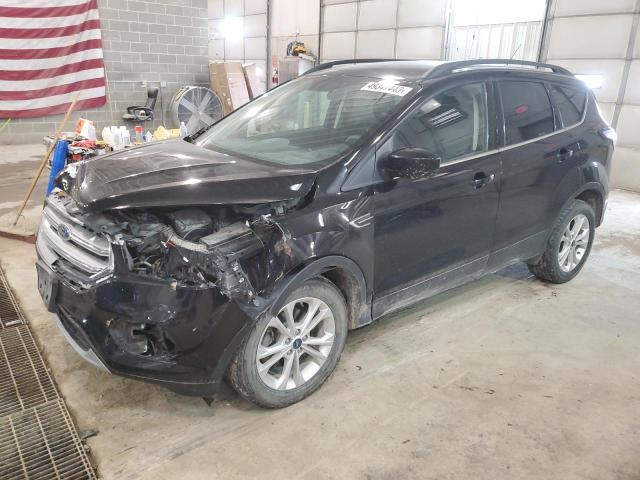 FORD ESCAPE SE 2018 with VIN 1FMCU0GD4JUC40586 - Photo from auction