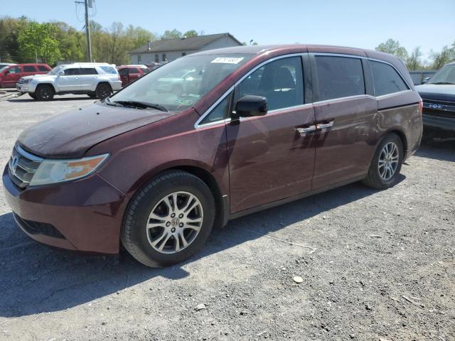HONDA ODYSSEY EX 2013 with VIN 5FNRL5H46DB042425 - Photo from auction