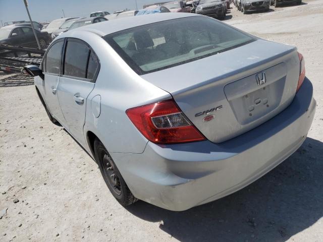 Photo 2 from auction – 2012 HONDA CIVIC LX with VIN 2HGFB2F53CH552578