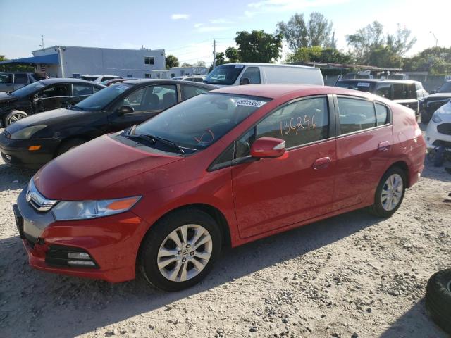 HONDA INSIGHT EX 2012 with VIN JHMZE2H71CS003325 - Photo from auction