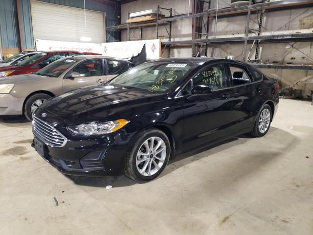 FORD FUSION SE 2020 with VIN 3FA6P0LU7LR265741 - Photo from auction