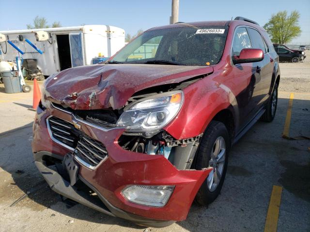 CHEVROLET EQUINOX LT 2017 with VIN 2GNALCEK6H1524073 - Photo from auction