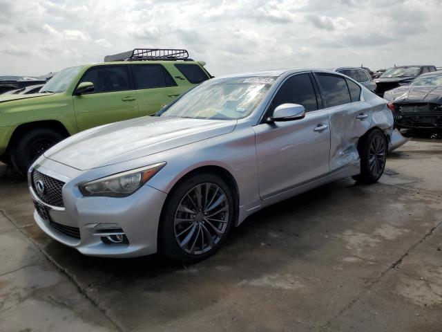 INFINITI Q50 BASE 2014 with VIN JN1BV7AR1EM699965 - Photo from auction