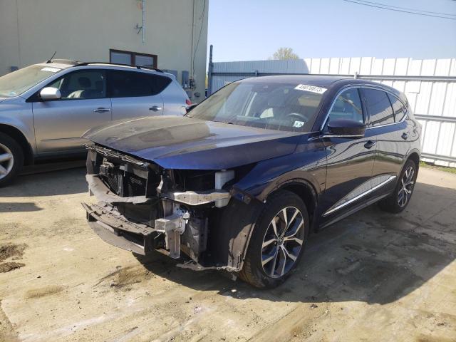 ACURA MDX TECHNO 2022 with VIN 5J8YE1H44NL006134 - Photo from auction