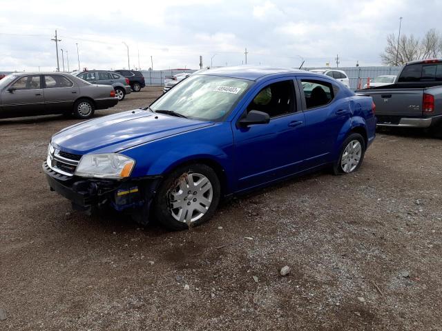 DODGE AVENGER SE 2013 with VIN 1C3CDZAB9DN590976 - Photo from auction
