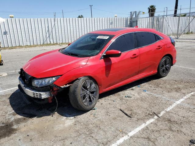 HONDA CIVIC EX 2017 with VIN SHHFK7H57HU404079 - Photo from auction