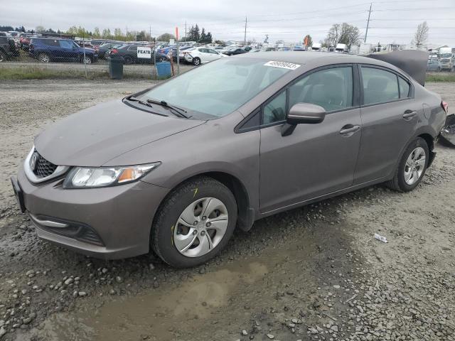 HONDA CIVIC LX 2014 with VIN 19XFB2F51EE241695 - Photo from auction