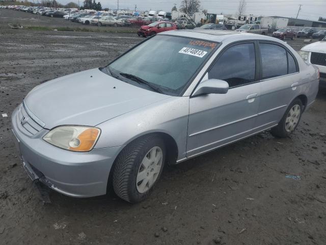 HONDA CIVIC EX 2001 with VIN JHMES26781S001997 - Photo from auction