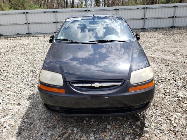 Photo 5 from auction – 2005 CHEVROLET AVEO BASE with VIN KL1TD52605B310507