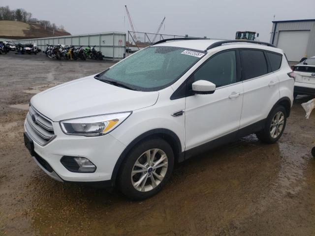 FORD ESCAPE SE 2018 with VIN 1FMCU0GD8JUD50475 - Photo from auction