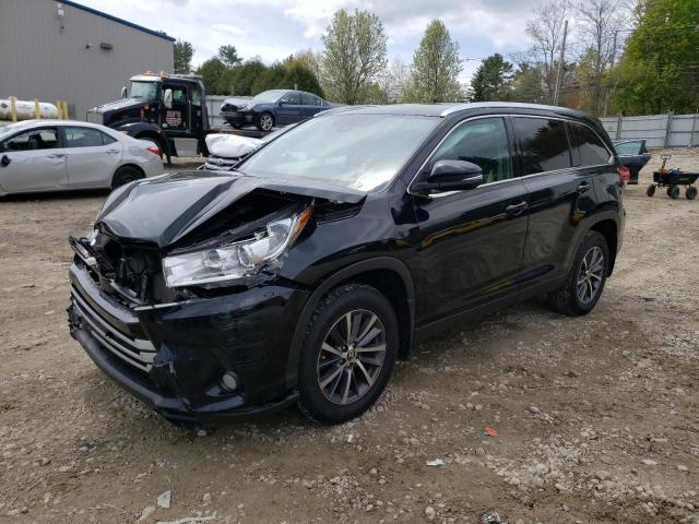 TOYOTA HIGHLANDER 2019 with VIN 5TDJZRFH2KS591721 - Photo from auction