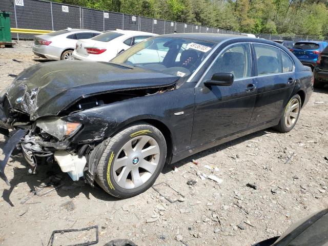 BMW 750 LI 2006 with VIN WBAHN83536DT33480 - Photo from auction