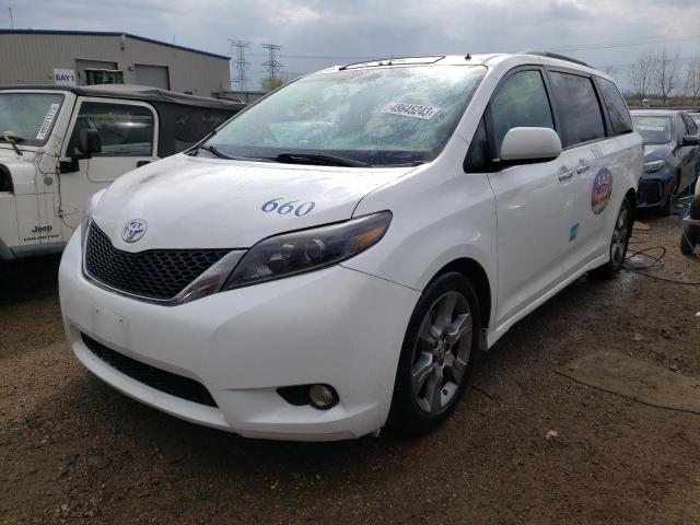 TOYOTA SIENNA SPO 2015 with VIN 5TDXK3DC4FS534350 - Photo from auction