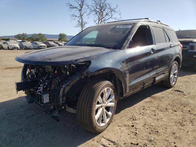FORD EXPLORER P 2022 with VIN 1FM5K8HC4NGB33044 - Photo from auction