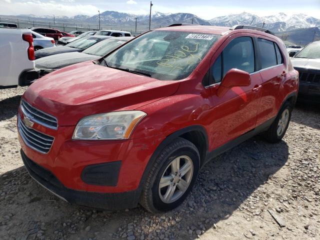 CHEVROLET TRAX 1LT 2015 with VIN 3GNCJRSB7FL214600 - Photo from auction