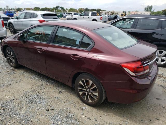 Photo 2 from auction – 2013 HONDA CIVIC EX with VIN 19XFB2F83DE062552