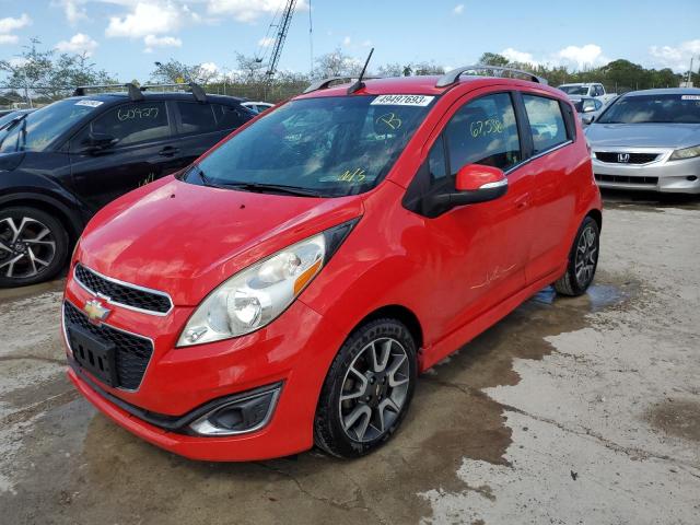 CHEVROLET SPARK 2LT 2014 with VIN KL8CF6S90EC440017 - Photo from auction