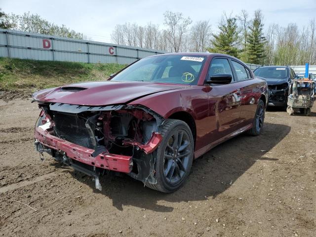 DODGE CHARGER GT 2022 with VIN 2C3CDXMG2NH184950 - Photo from auction
