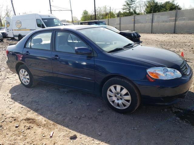 Photo 4 from auction – 2003 TOYOTA COROLLA CE with VIN JTDBR32E130051147