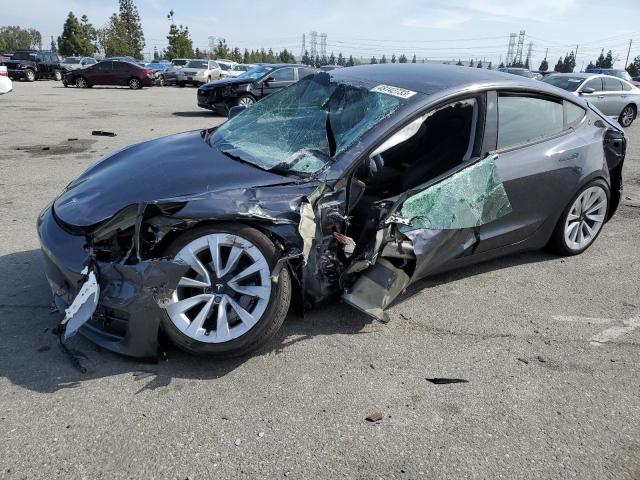 TESLA MODEL 3 2022 with VIN 5YJ3E1EB4NF270825 - Photo from auction