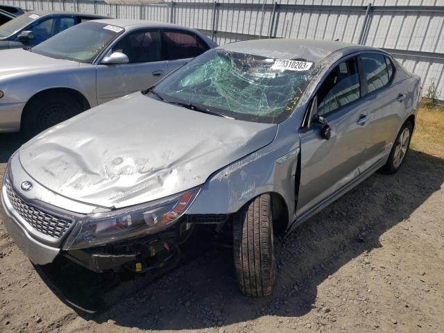 KIA OPTIMA HYB 2015 with VIN KNAGN4AD5F5080221 - Photo from auction