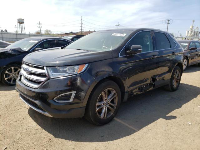 FORD EDGE SEL 2015 with VIN 2FMTK4J9XFBB54942 - Photo from auction