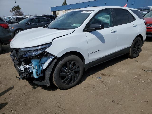 CHEVROLET EQUINOX LS 2023 with VIN 3GNAXHEG5PL154549 - Photo from auction