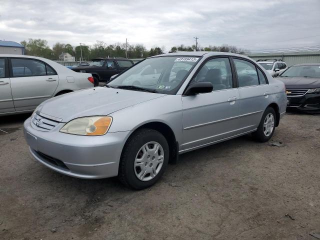 HONDA CIVIC LX 2002 with VIN 2HGES16652H507543 - Photo from auction