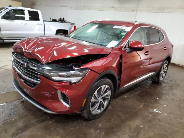 BUICK ENVISION E 2022 with VIN LRBFZNR40ND060099 - Photo from auction