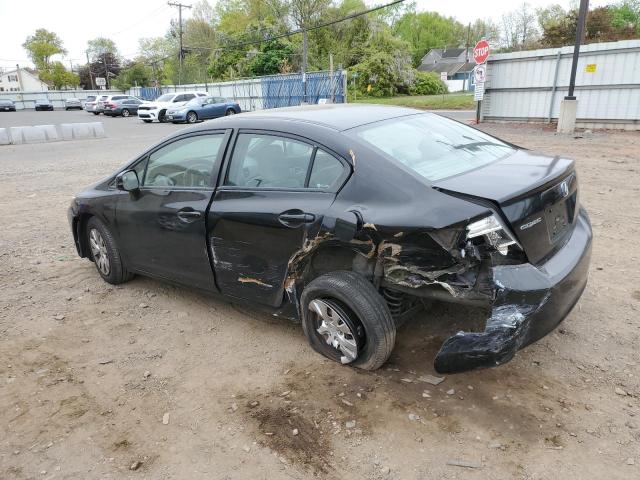 Photo 2 from auction – 2012 HONDA CIVIC LX with VIN 2HGFB2F58CH582238