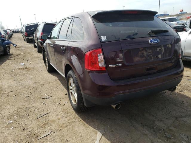 Photo 2 from auction – 2011 FORD EDGE SE with VIN 2FMDK3GC8BBB14130