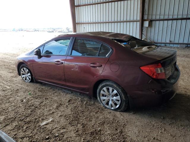 Photo 2 from auction – 2012 HONDA CIVIC LX with VIN 2HGFB2F58CH565584